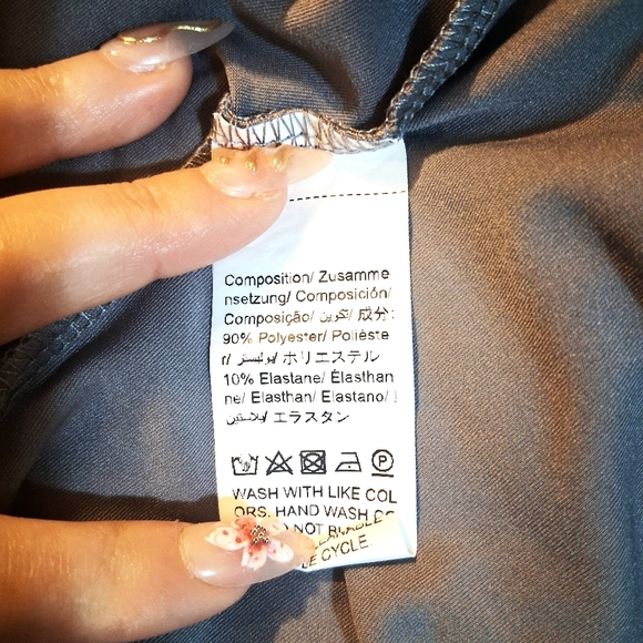 EMERY ROSE Women's Summer Casual Dandelion Print Side-Pocket Size S - Picture 4 of 4